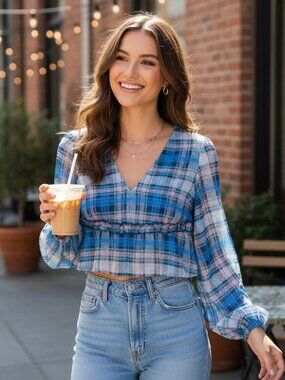The Fifth Label Ceremony Top in Midnight Check Size Small